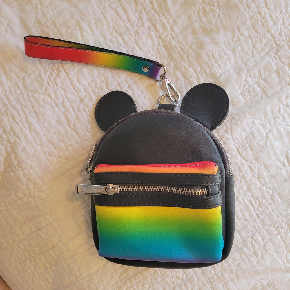 Disney Rainbow Mouse Ears Mini Bag
